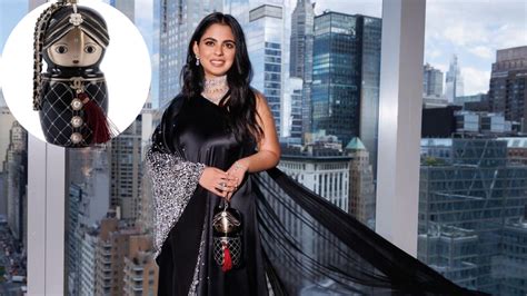 Isha Ambani carries Chanel's 'doll bag' worth ₹24 lakh to Met Gala.